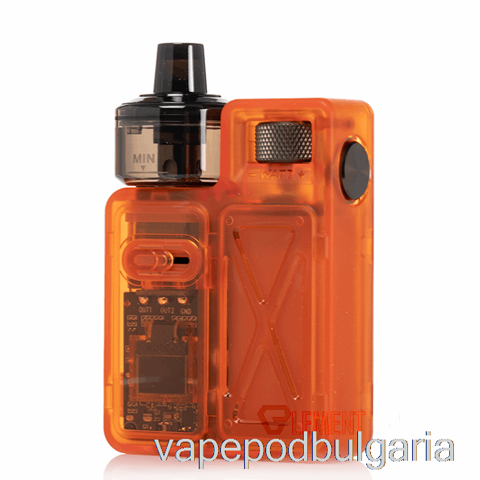 Vape 10000 Дръпки Uwell Crown M 35w Pod Mod Kit Orange